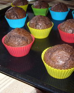 Овсяно-шоколадные кексы с бананом