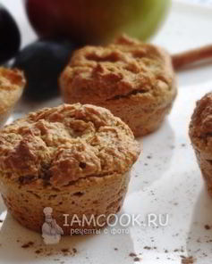 Овсяные кексы с черносливом