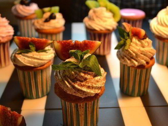 Рецепт праздничных капкейков