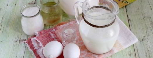 пышный кекс на кефире. Шаг 3