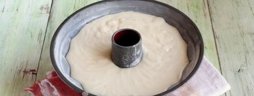 пышный кекс на кефире. Шаг 8