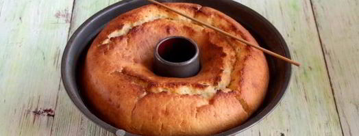 пышный кекс на кефире. Шаг 9