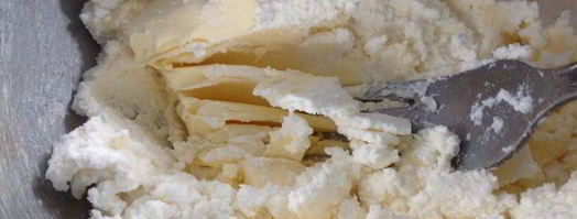 рождественский творожный кекс с сухофруктами и апельсиновым ароматом. Шаг 4