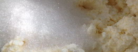 рождественский творожный кекс с сухофруктами и апельсиновым ароматом. Шаг 5