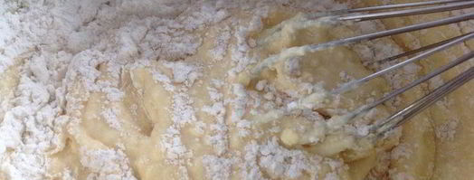 рождественский творожный кекс с сухофруктами и апельсиновым ароматом. Шаг 8