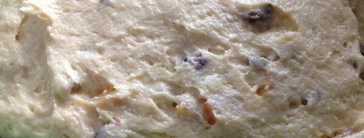 рождественский творожный кекс с сухофруктами и апельсиновым ароматом. Шаг 11