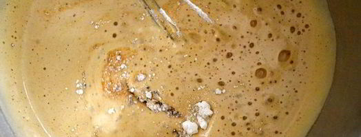 шоколадно-банановый кекс с кофе. Шаг 6