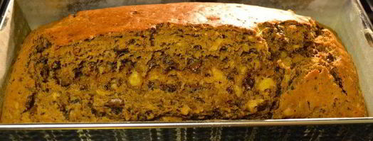 шоколадно-банановый кекс с кофе. Шаг 10