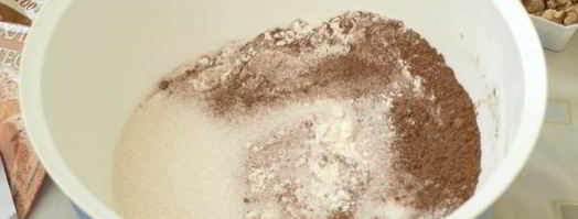 шоколадно-банановый кекс. Шаг 4