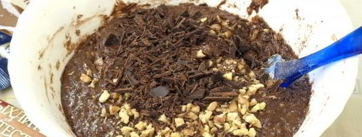 шоколадно-банановый кекс. Шаг 9