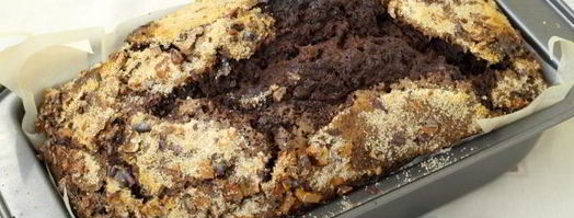 шоколадно-банановый кекс. Шаг 12