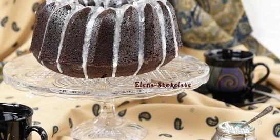Шоколадный кекс на пиве