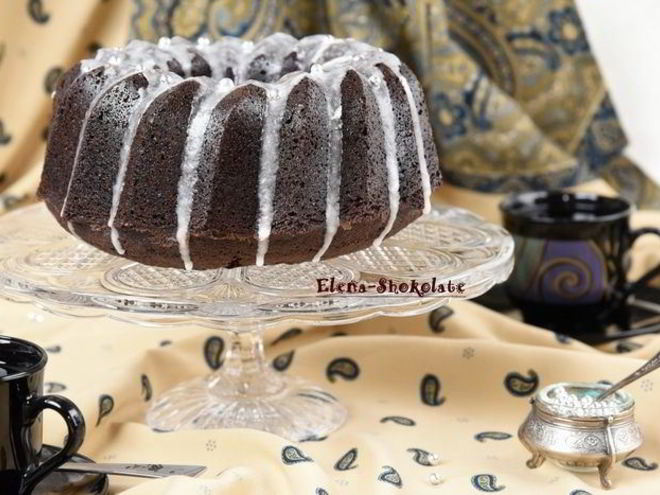 Рецепт шоколадного кекса на пиве