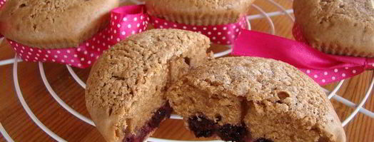 шоколадные кексы с ежевикой. Шаг 5