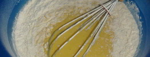 сметанный кекс со сгущенным молоком. Шаг 4