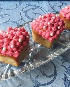 Сметанные кексы с клюквой