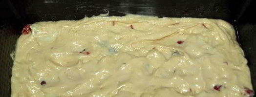 яблочный кекс с вяленой вишней. Шаг 9