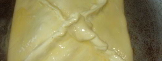 быстрое хачапури три сыра. Шаг 10