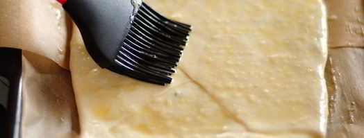 хачапури из слоеного теста. Шаг 8