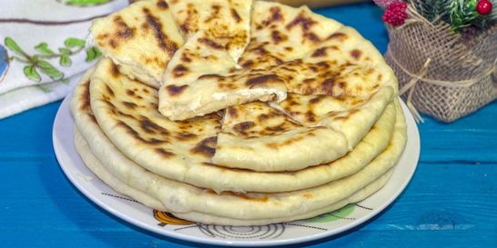 Хачапури на кефире на сковороде