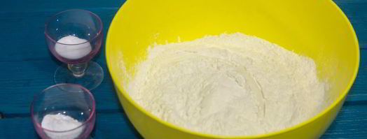 хачапури на кефире на сковороде. Шаг 3