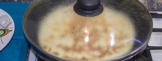 хачапури на кефире на сковороде. Шаг 14