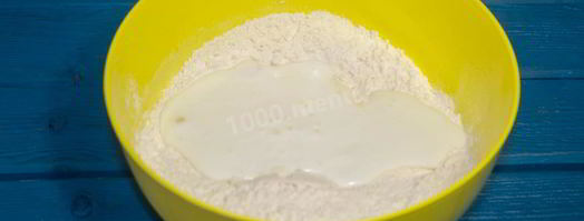 хачапури на кефире на сковороде. Шаг 4