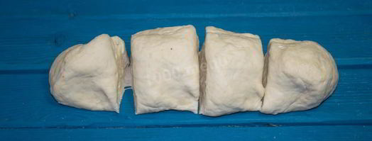 хачапури на кефире на сковороде. Шаг 9