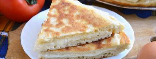 хачапури с сулугуни. Шаг 15