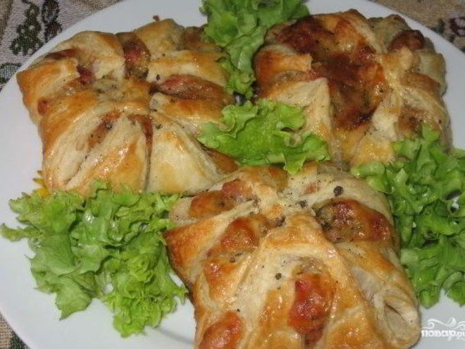 Рецепт хачапури с ветчиной и сыром