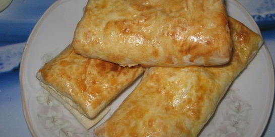 Ленивый хачапури из лаваша