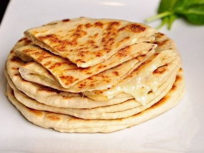 Рецепт мгновенного хачапури на сковороде