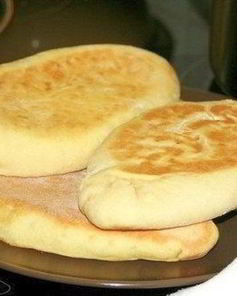 Простые хачапури с творогом