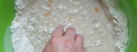 тесто для хачапури. Шаг 6