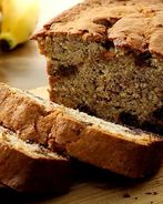 Банановый хлеб с шоколадом