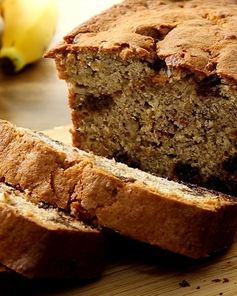 Банановый хлеб с шоколадом