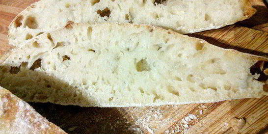 Белый хлеб Чиабатта