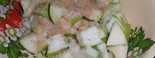 деревенские галеты с яблоками и абрикосовым джемом. Шаг 4