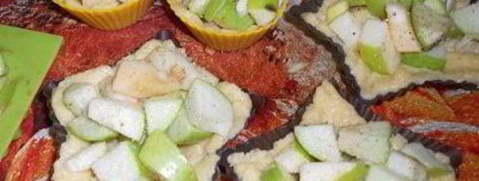 деревенские галеты с яблоками и абрикосовым джемом. Шаг 5