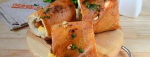 фаршированный багет восторг. Шаг 11