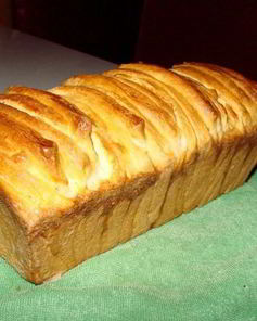 Итальянский молочный хлеб Аккордеон