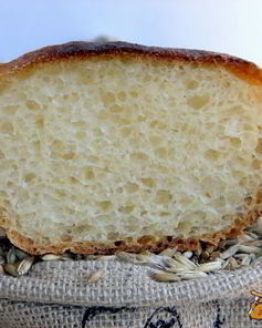 Хлеб без замеса в кастрюле