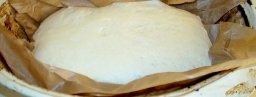 хлеб без замеса в кастрюле. Шаг 9