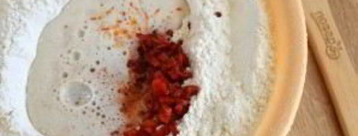 хлеб с перцем чили. Шаг 5