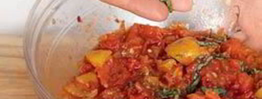 холодный мясной хлеб с летней сальсой. Шаг 6