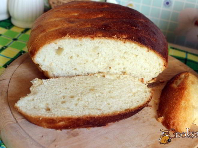 Рецепт лукового хлеба на сметане