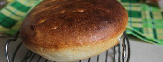 луковый хлеб на сметане. Шаг 8