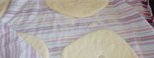 марокканский хлеб на сковороде. Шаг 3