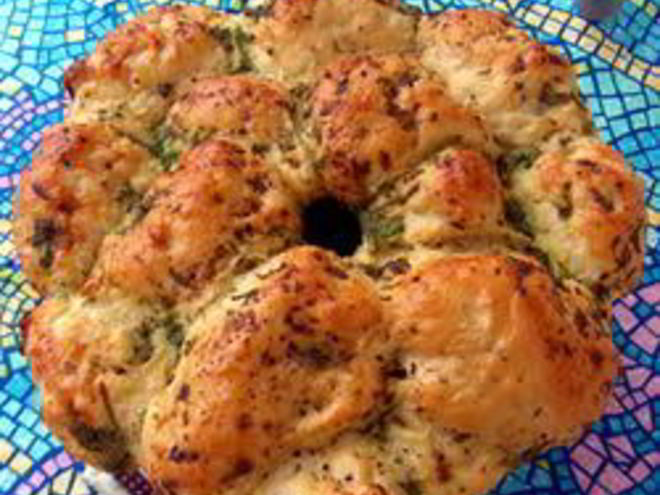 Рецепт мартышкиного хлеба с сыром