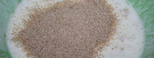 нежный хлебушек на кефире с пшеничными отрубями. Шаг 3